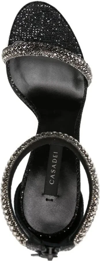 Black Scarlet Stratosphere 110 Mm Sandals - Image 4