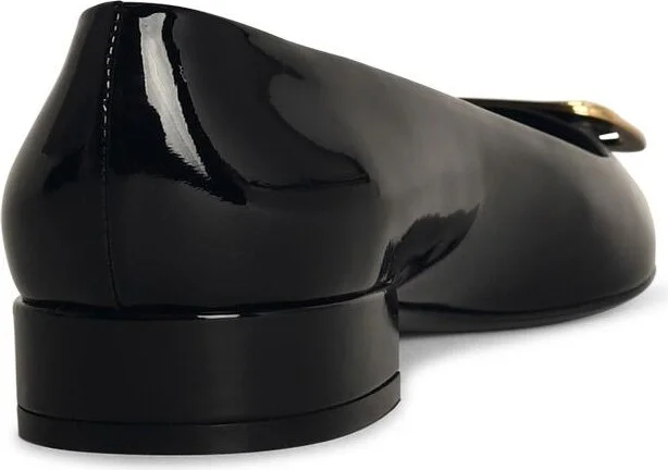 Black Shiny Leather Décollètè - Image 3