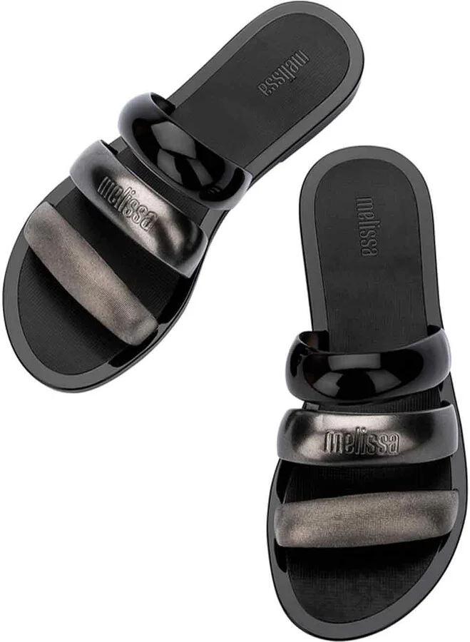 Black / Silver Eclipse Slide - Black Silver - Image 3