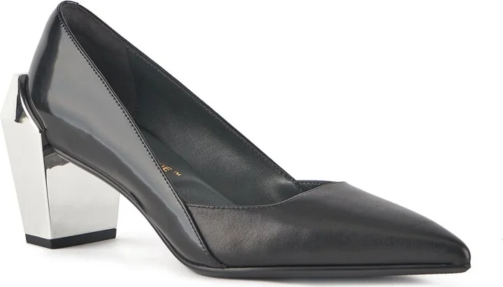 Black / Silver Gem Pump Mid - Black - Image 2