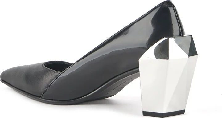Black / Silver Gem Pump Mid - Black - Image 4