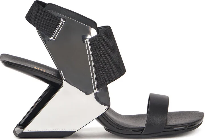 Black / Silver Loop Reiki Hi - Mirror Silver