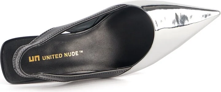 Black / Silver Raila Slingback Mid - Black + Silver - Image 5