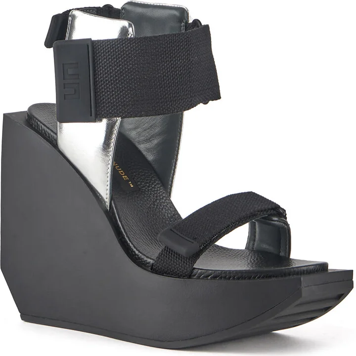 Black / Silver Wa Puffy Hi - Silver - Image 2
