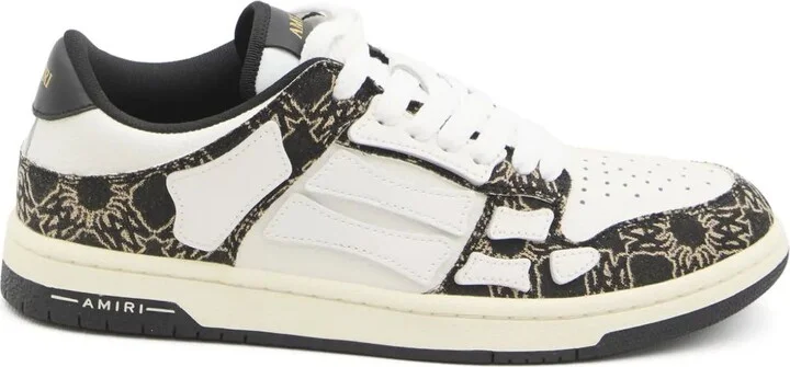 Black Skel-Top Sneakers