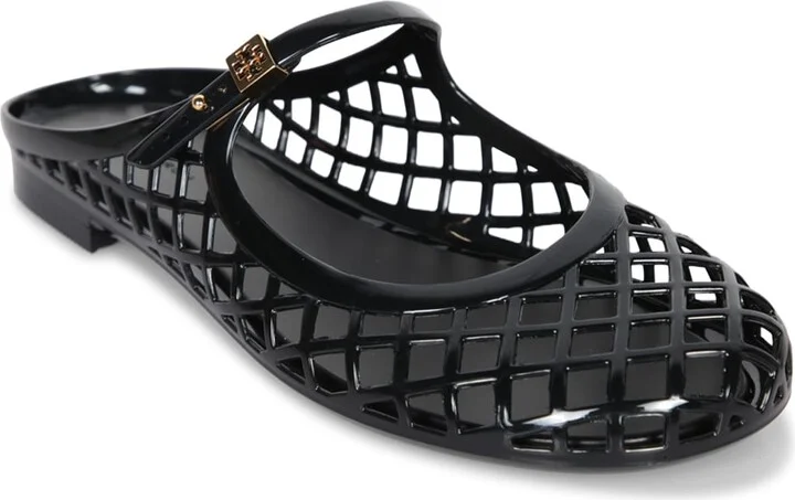 Black Slide Mary Jane Sandal - Image 2