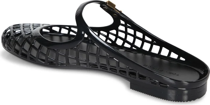 Black Slide Mary Jane Sandal - Image 3