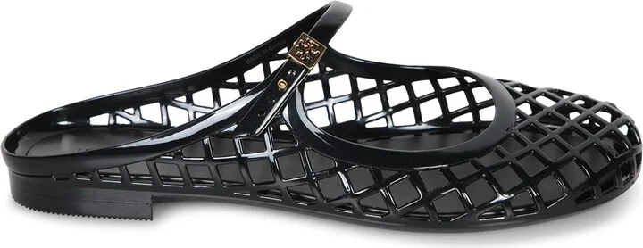 Black Slide Mary Jane Sandal