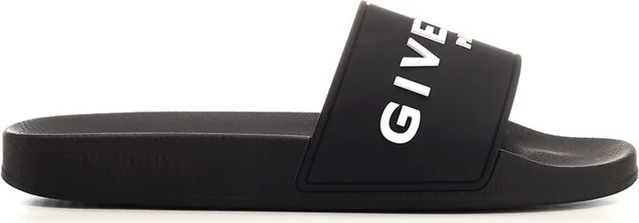 Black Slides With Logo