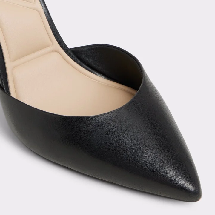 Black strappy block heel - Image 5