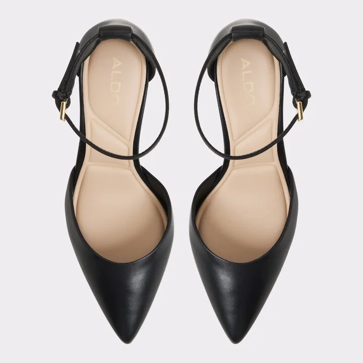 Black strappy block heel - Image 6