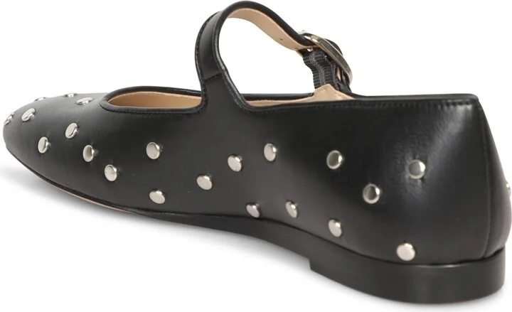 Black Studded Leather Mary Jane - Image 3