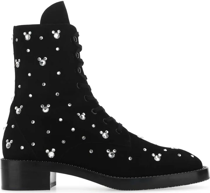 Black Suede Ankle Boots