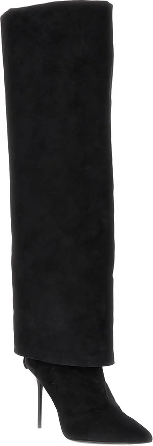 Black Suede Ariel Boots - Image 2