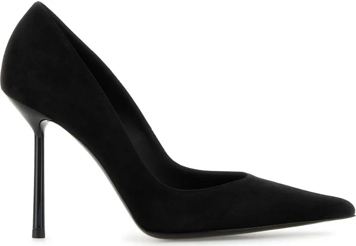 Black Suede Bella Pumps