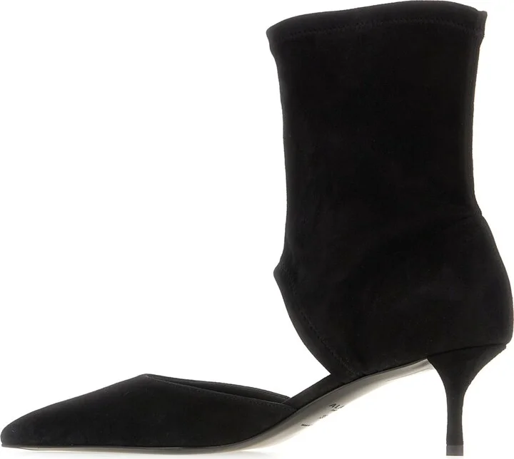 Black Suede Boots - Image 3