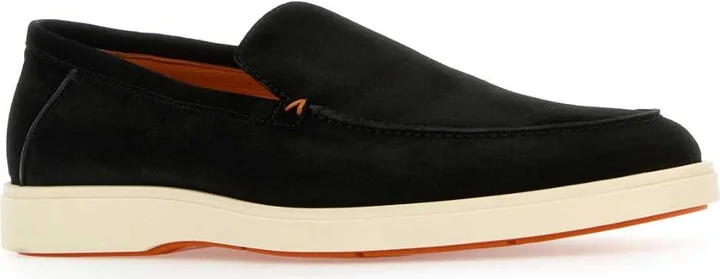 Black Suede Botanist Loafers - Image 2