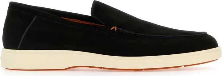 Black Suede Botanist Loafers