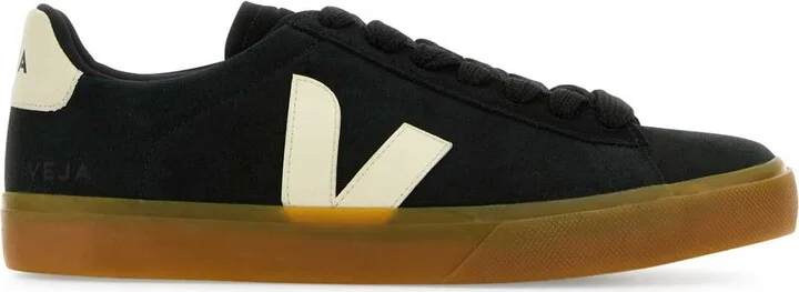 Black Suede Campo Sneakers