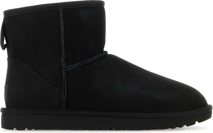 Black Suede Classic Mini Ii Ankle Boots