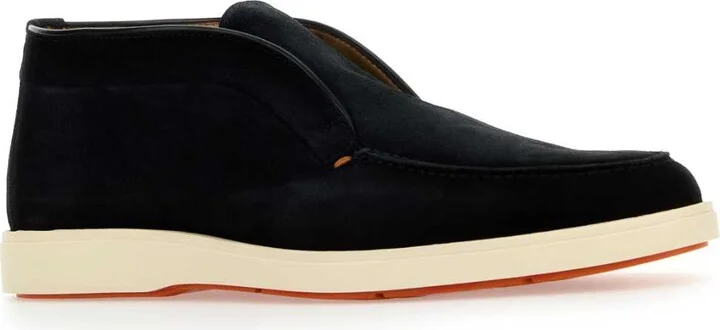 Black Suede Digits D Slip Ons - Image 2