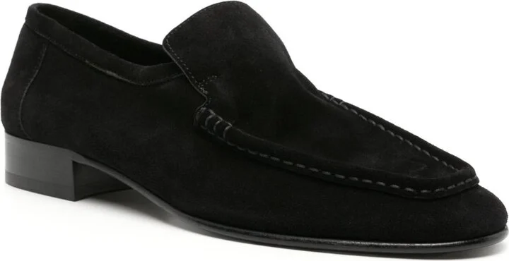 Black Suede Loafers - Image 2