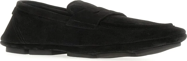 Black Suede Loafers - Image 2