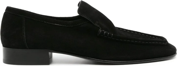 Black Suede Loafers
