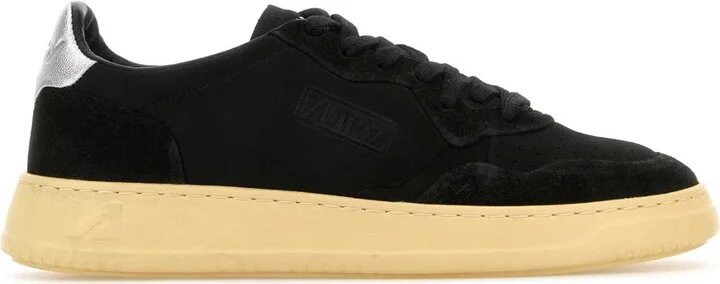 Black Suede Medalist Sneakers