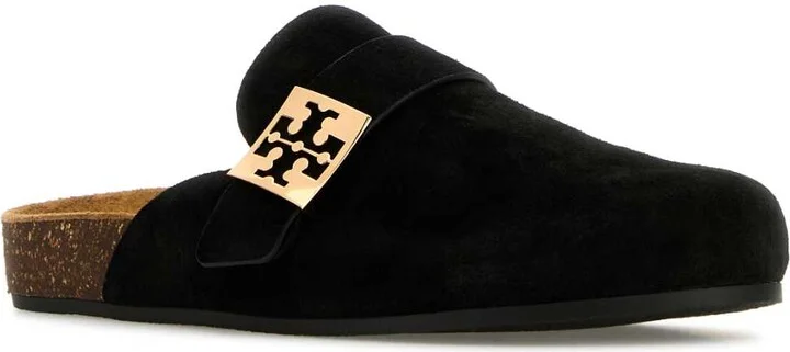 Black Suede Mellow Slippers - Image 2