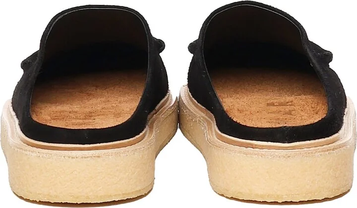 Black Suede Sabot With Para Sole - Image 3