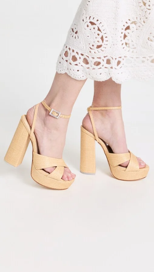 Black Suede Studio Hannah Sandals - Image 3