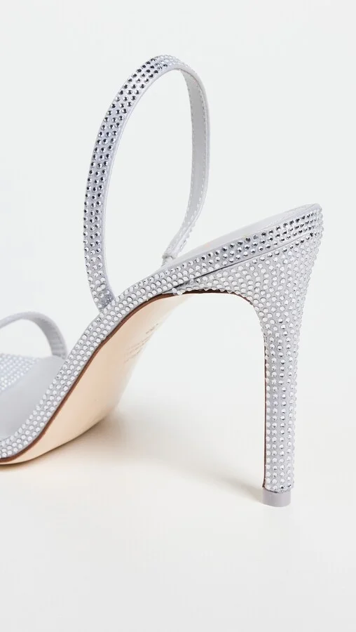 Black Suede Studio Luciana Sandals - Image 3