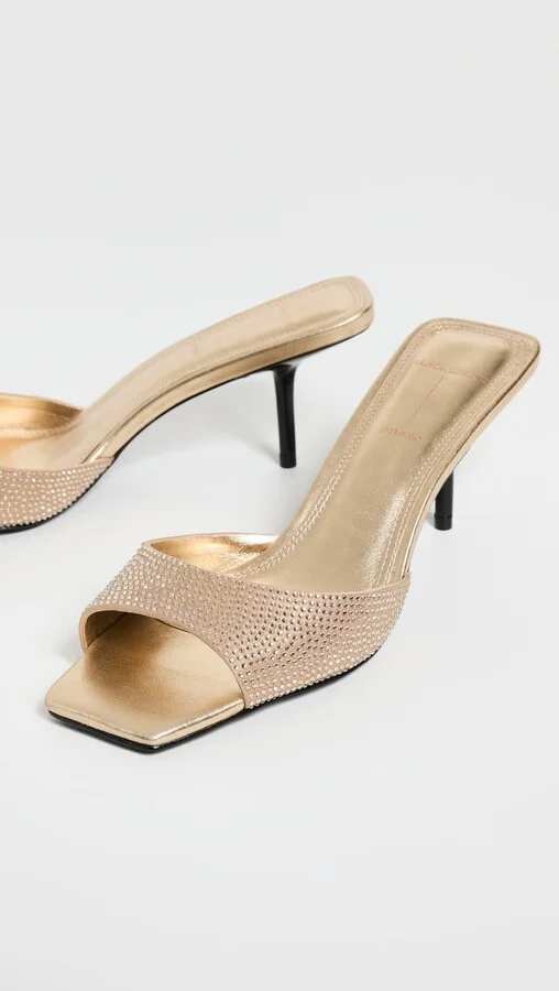 Black Suede Studio Onyx Sandals - Image 4