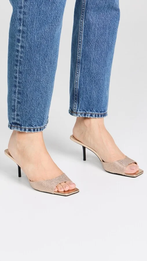 Black Suede Studio Onyx Sandals - Image 5