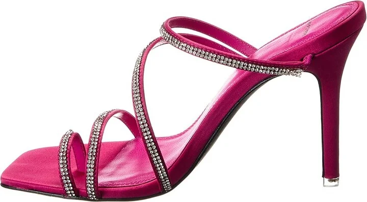 Black Suede Studio Selma Sandal - Image 2