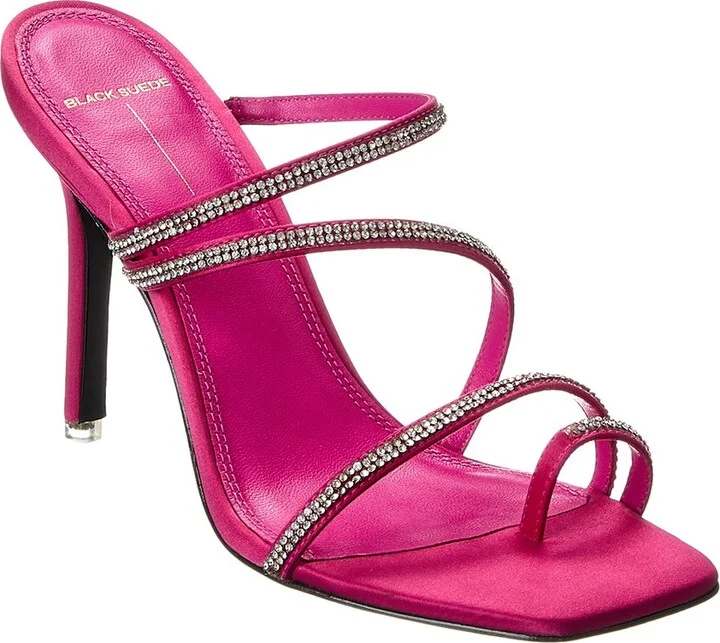 Black Suede Studio Selma Sandal