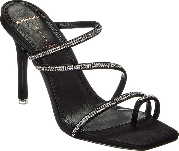 Black Suede Studio Selma Sandal