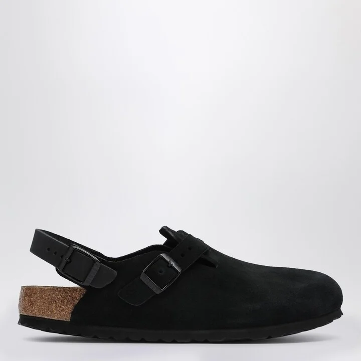 Black suede Tokyo loafers