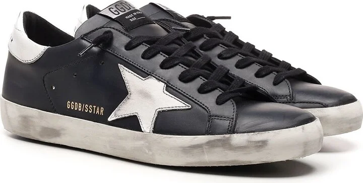 Black 'super Star' Sneakers - Image 2