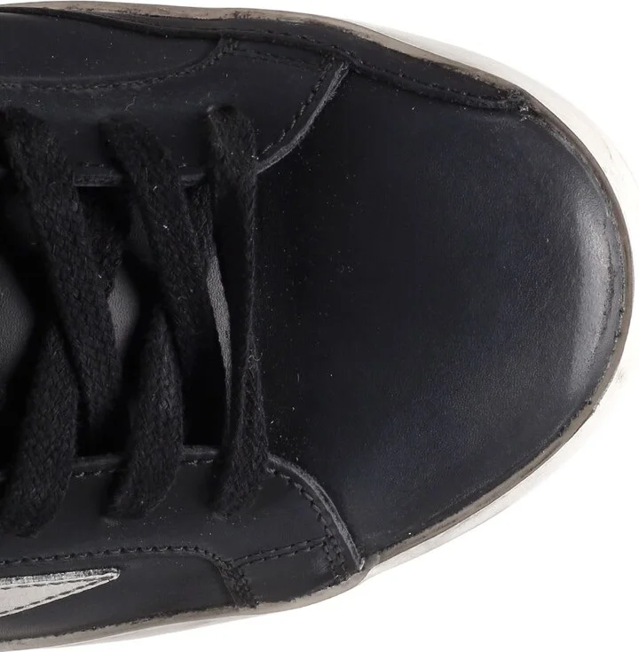 Black 'super Star' Sneakers - Image 4