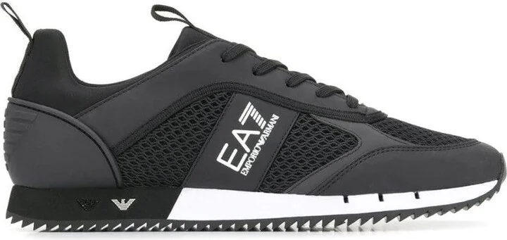 Black Synthetic Trainers