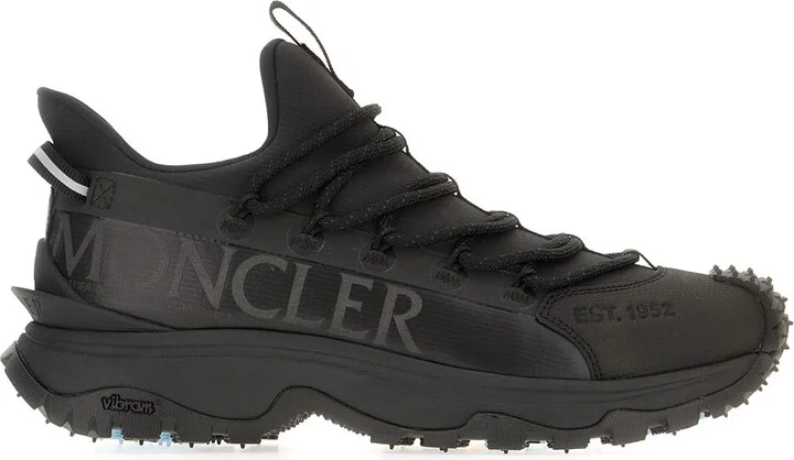 Black Tech Fabric Trailgrip Lite 2 Sneakers