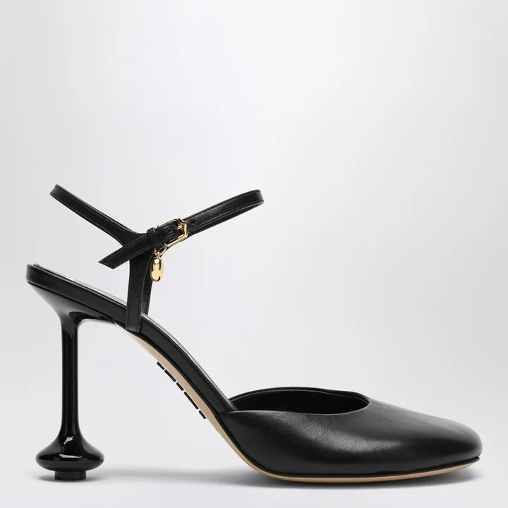 Black Toy heeled pumps