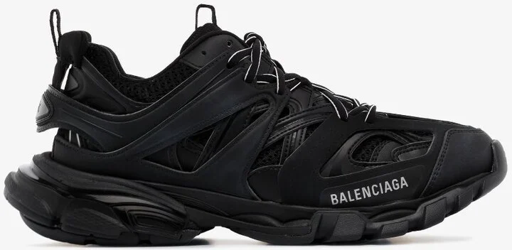 Black Track Low Top Sneakers