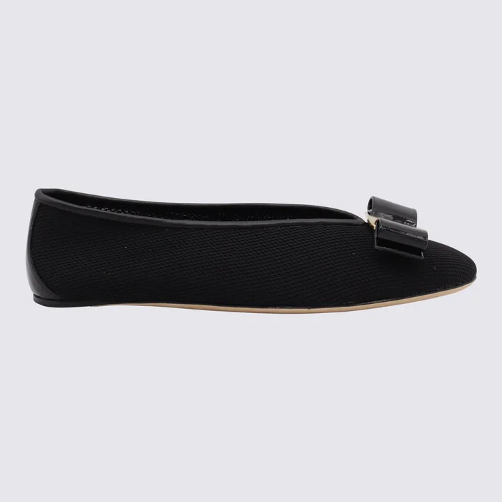 Black Vanna Flats