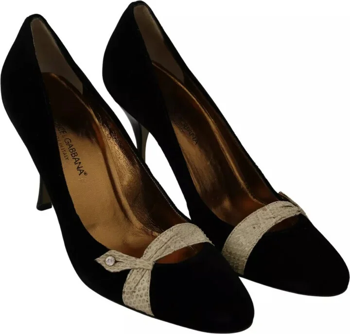 Black Velvet Ayers High Heels Pumps Women's Shoes (Pre-Owned) - Image 3