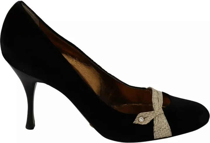 Black Velvet Ayers High Heels Pumps Women's Shoes (Pre-Owned)