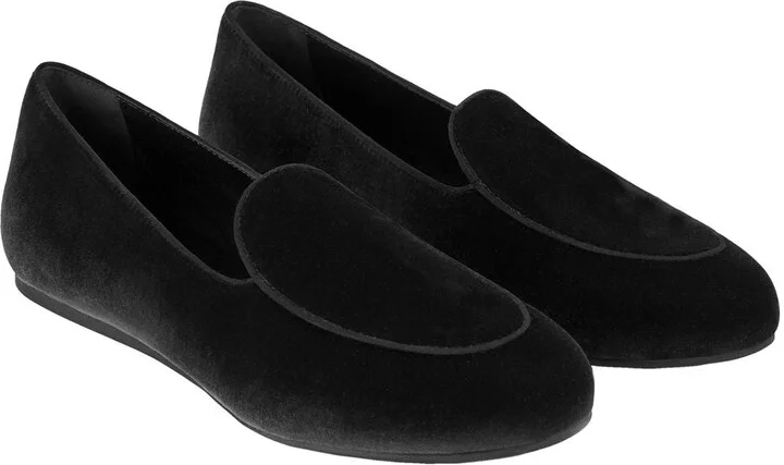 Black Velvet Unisex Men's Loafer - Image 2