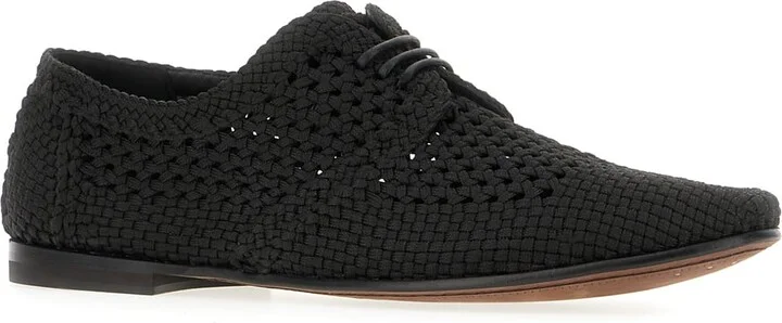 Black Viscose Loafers - Image 2